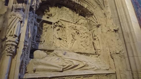 En la catedral de Burgos