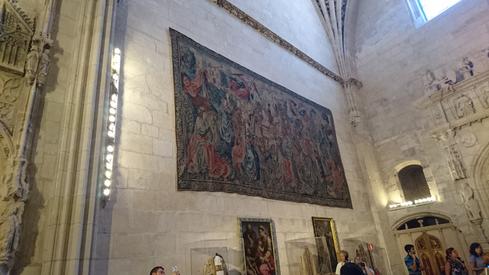 En la catedral de Burgos