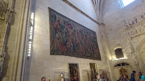 En la catedral de Burgos