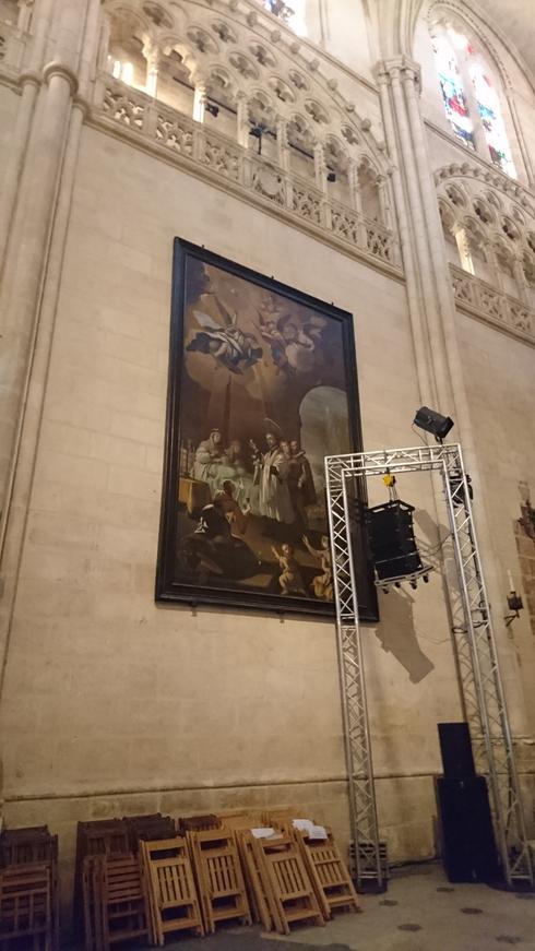 En la catedral de Burgos