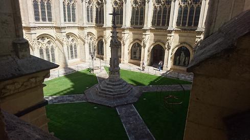 En la catedral de Burgos