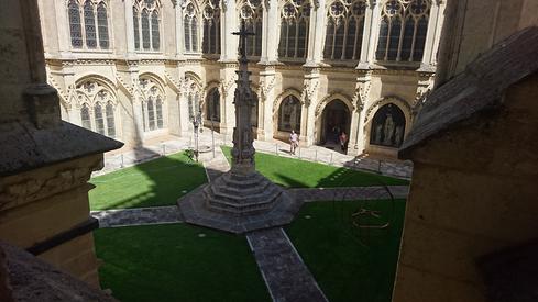 En la catedral de Burgos