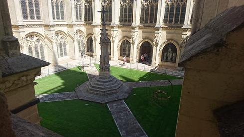 En la catedral de Burgos