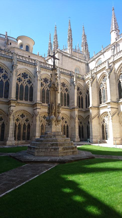 En la catedral de Burgos
