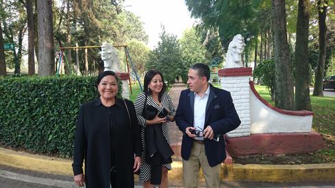 Mi mamá, Sara y mi hermano