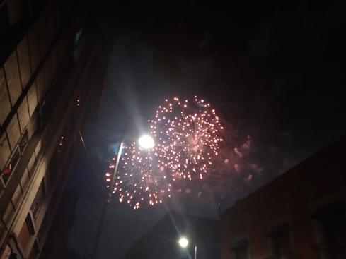 Los fuegos artificiales
