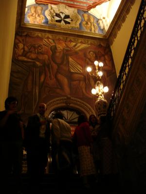 Mural en la Casa de los Azulejos