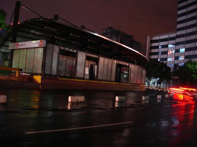 Estación del Metrobús