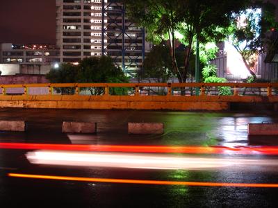 Carros en la glorieta