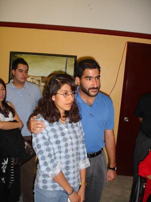 Omar y Paola, marido y mujer