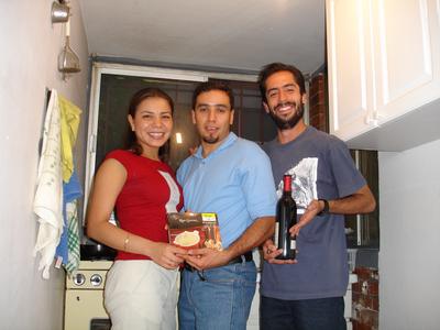 Julia, Enrique y Juan José