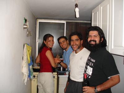 Julia, Enrique, Omar y Juan Manuel