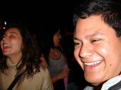 Inmaculada y Marco bailando