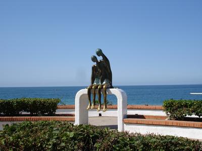 Escultura en el Malecón