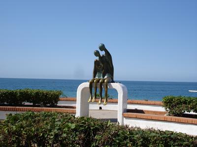 Escultura en el Malecón