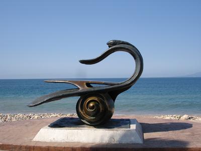 Escultura en el Malecón
