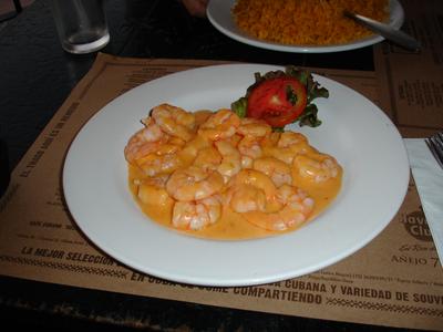 Camarón dos quesos