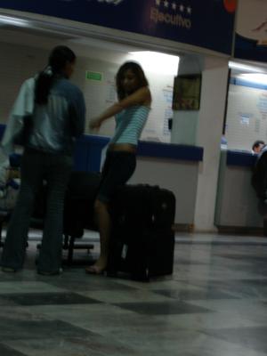 Guapa en la terminal