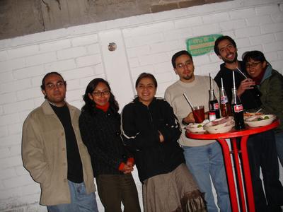 Gabriela, Julia, Enrique, Juan y Érika