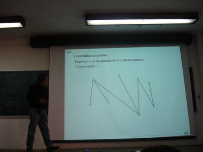 Jorge exponiendo