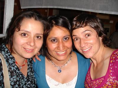 Ximena, Mónica y Diana