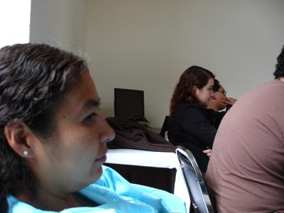 Adriana, Mayra y Joel