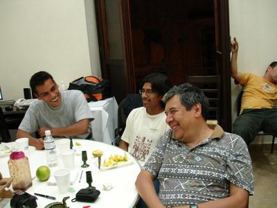 Alfredo, Marcelino y Jorge