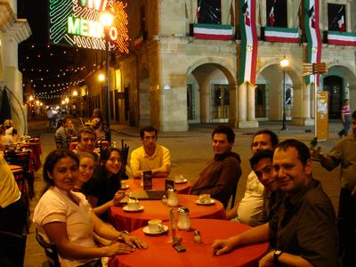 En los arcos
