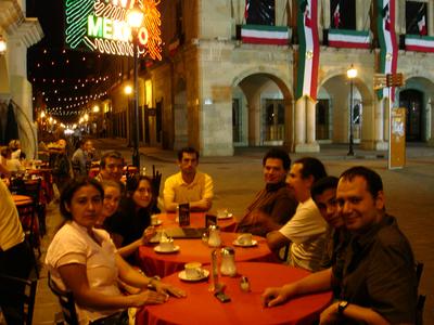 En los arcos