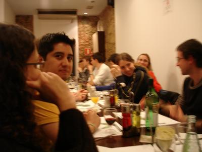 Noa, Víctor, Eva, Silke y Axel