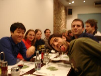 Park, Eva, Silke, Axel y David