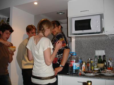Marek, Vincent, Anna y Daria