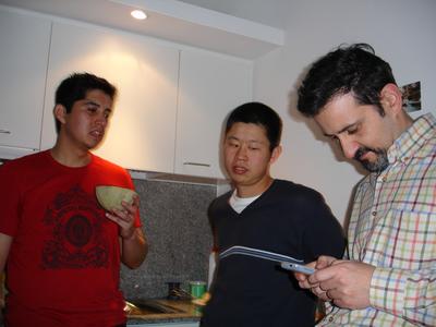 Víctor, Eddie y Paco