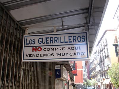 No compre aquí, vendemos "muy caro"