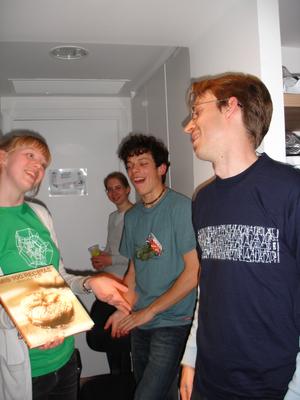 Anna, Ina, Marek y Vincent