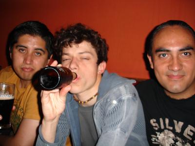 Víctor, Marek y yo