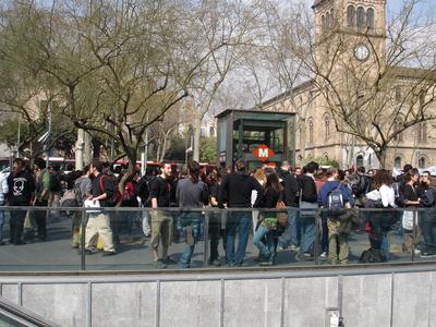 La manifestación