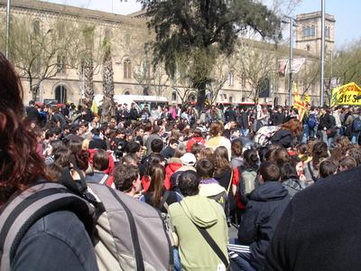 La manifestación
