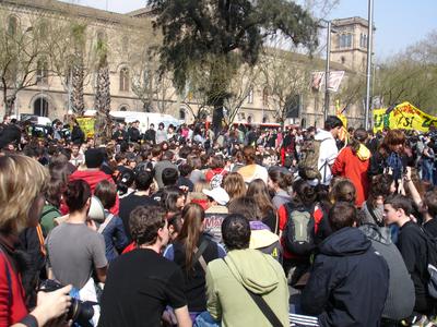 La manifestación