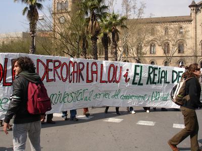 La manifestación