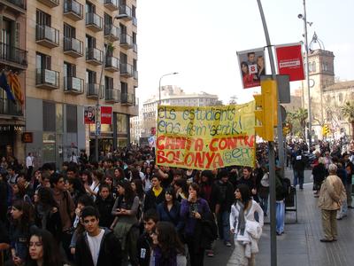 La manifestación