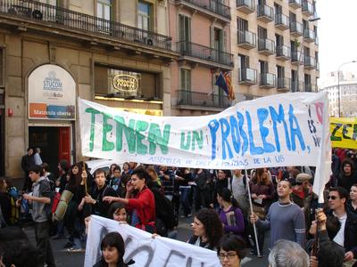 La manifestación