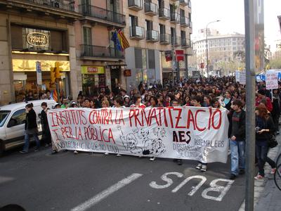La manifestación