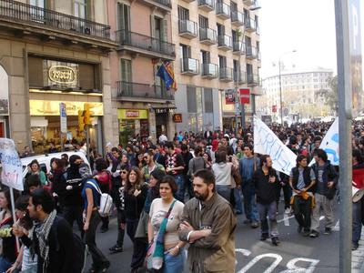 La manifestación