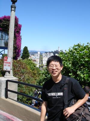 Eddie en Lombard Street