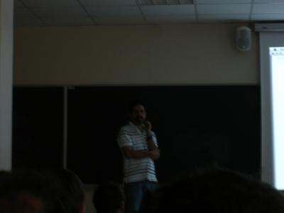 La presentación de Paco