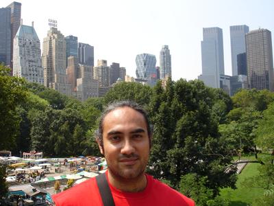Yo en Central Park