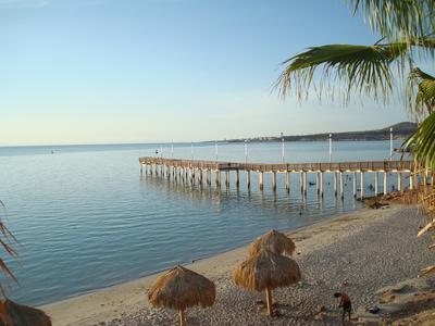 La playa del hotel