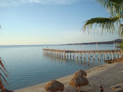 La playa del hotel