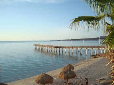 La playa del hotel